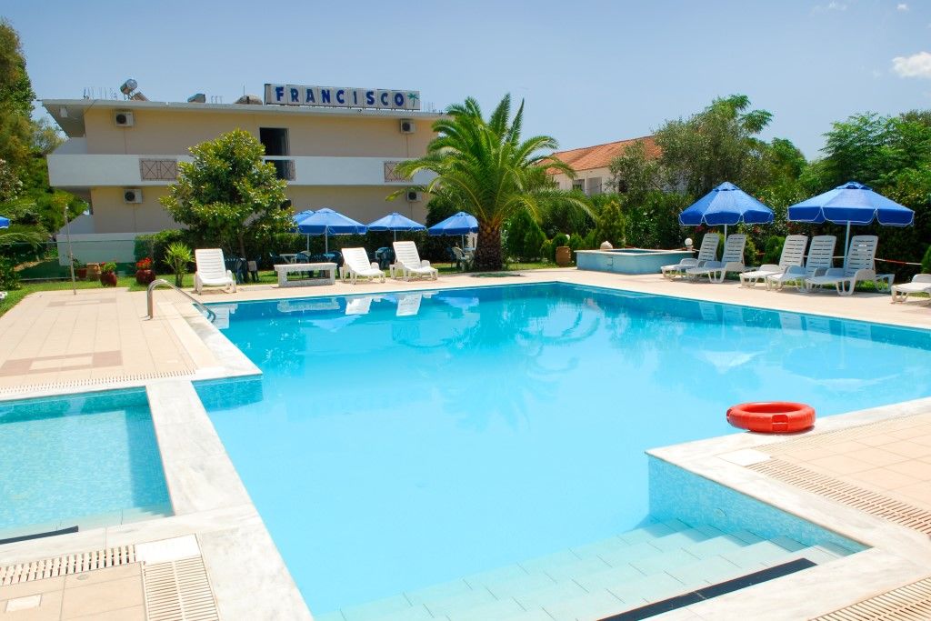 Francisco Beach Hotel Agios Andreas  Extérieur photo
