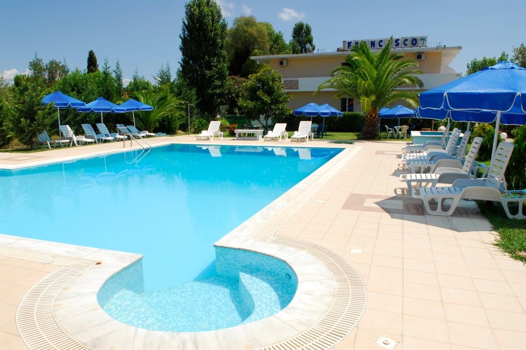 Francisco Beach Hotel Agios Andreas  Extérieur photo